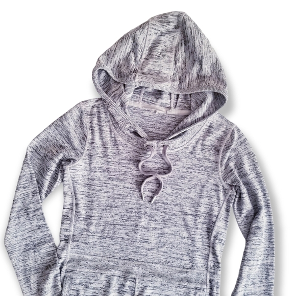 ATHLETA Techie Sweat Comfort Hooded Sweater Dress - Picture 6 of 16